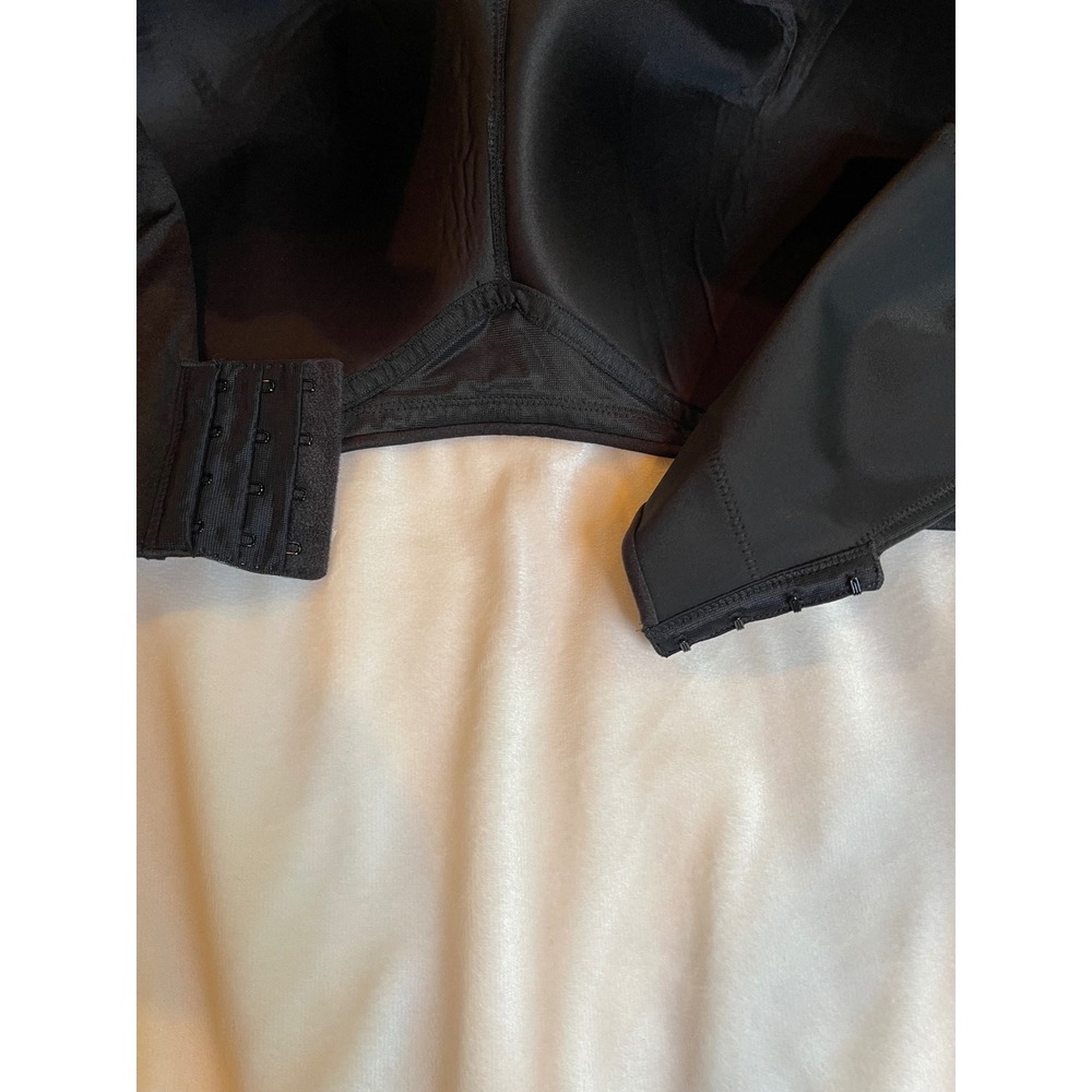 Cacique Invisible Backsmoother Bra 46DD Black Lightly Lined No-Wire NWT - Picture 5 of 6
